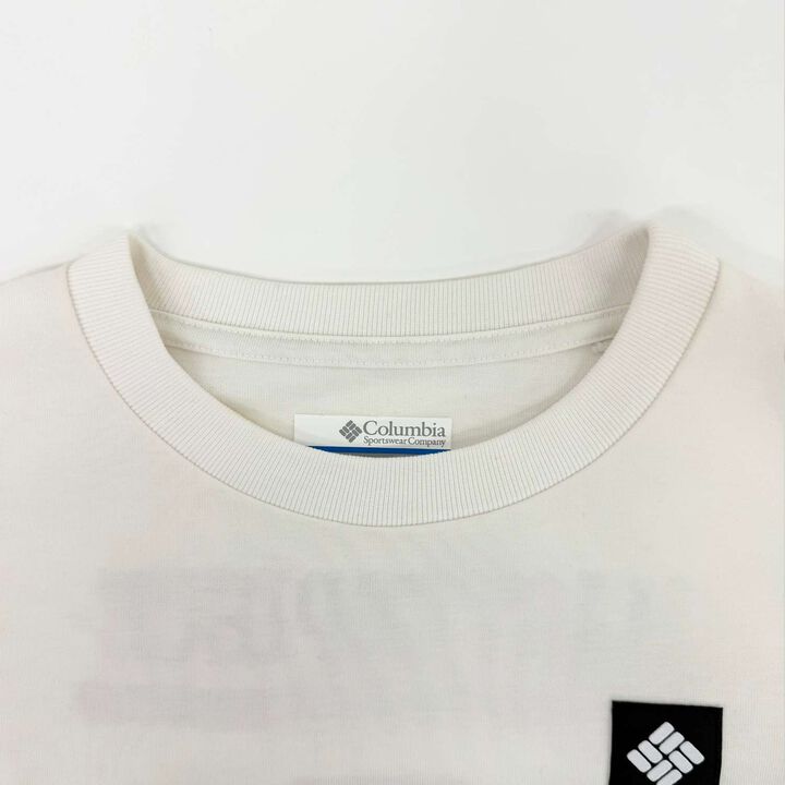 [Columbia] Kids Black Graphic Long Sleeve T-Shirt,Beige, medium image number 5