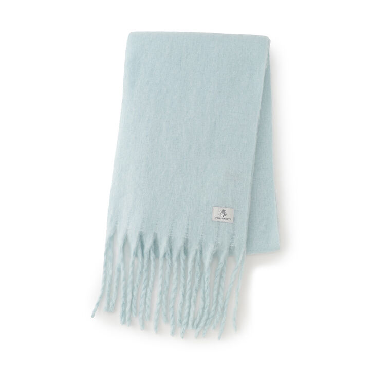 [Anti-Static] Loop Yarn Scarf,Black, medium image number 6