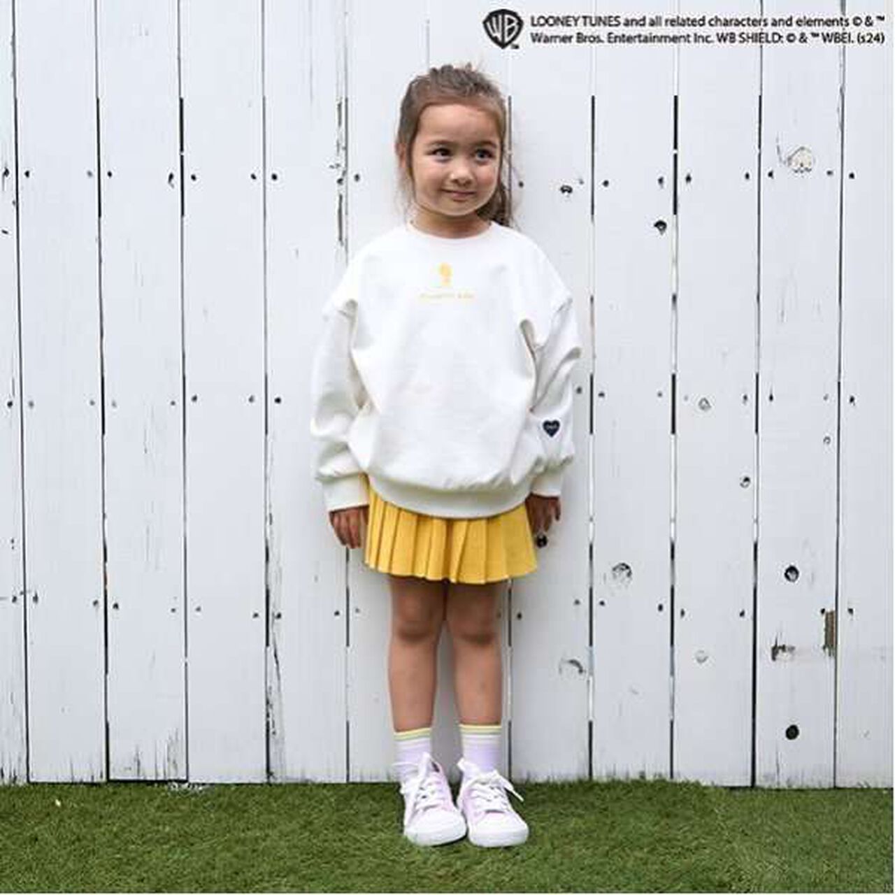 Tweety Fleece Pullover,Pink, large image number 4