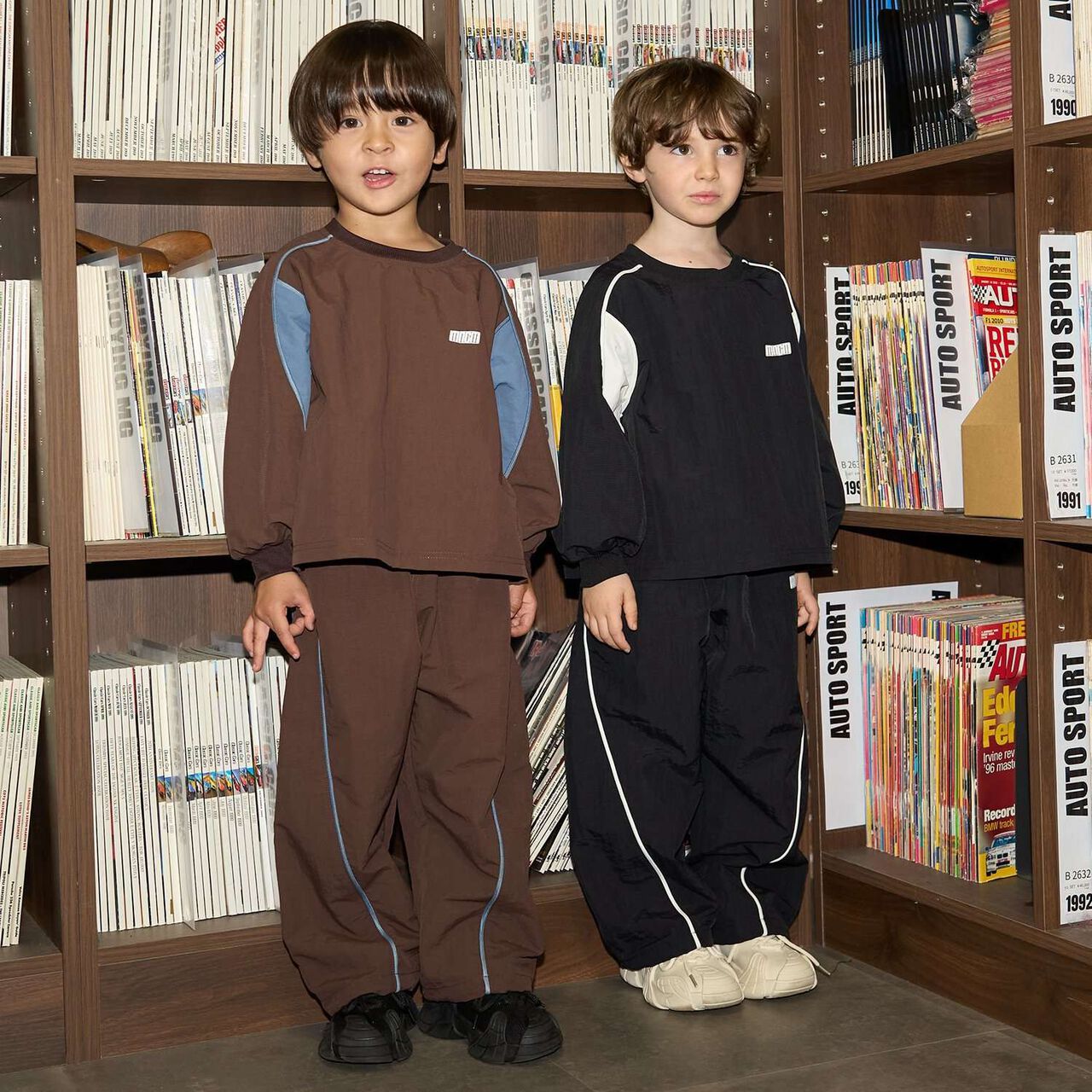 [MNCM] Side Line Wide Pants (Coordinatable Setup),Navy, large image number 40