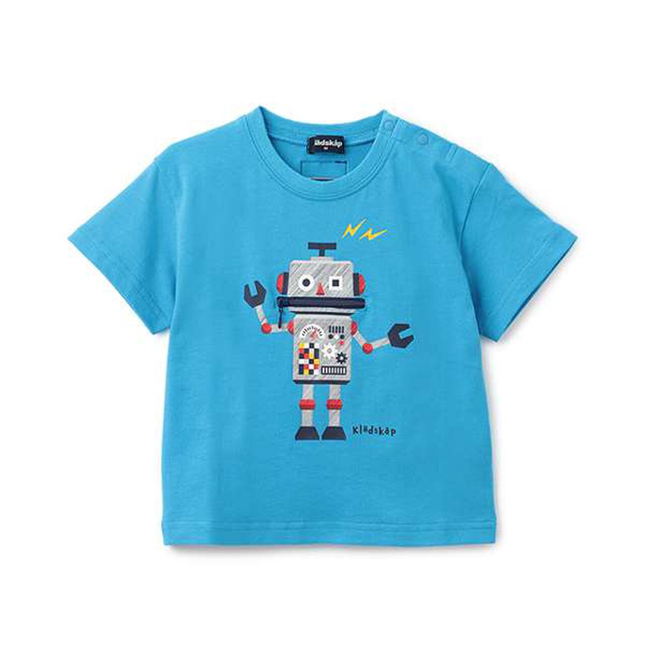 Robot Short Sleeve T-Shirt,Off white, large image number 14