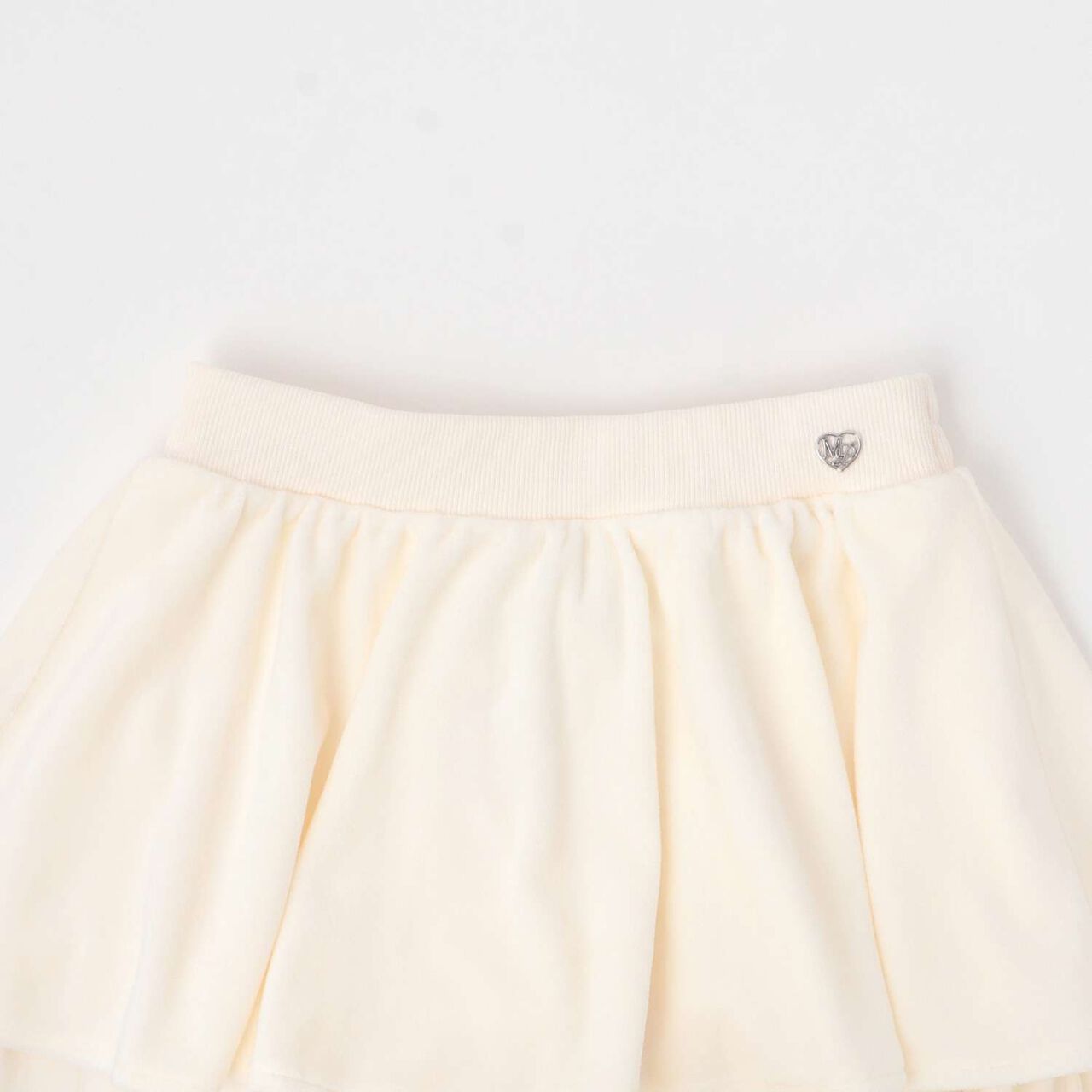 Tiered Skirt & Lace Pants Set,Ivory, large image number 3