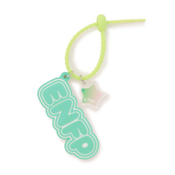 Personality Diagnosis Rubber Charm,Yellow green, medium image number 0