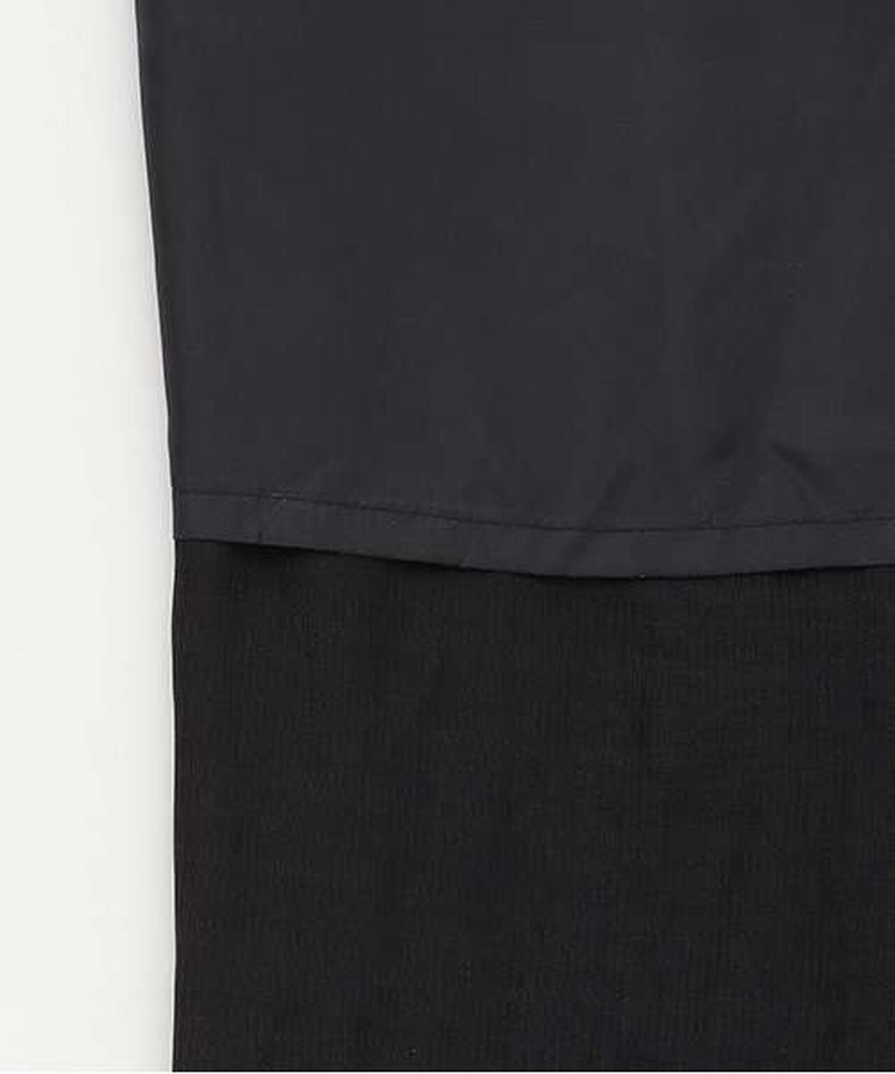 Fringe Semi-Wide Pants,Off white, large image number 4