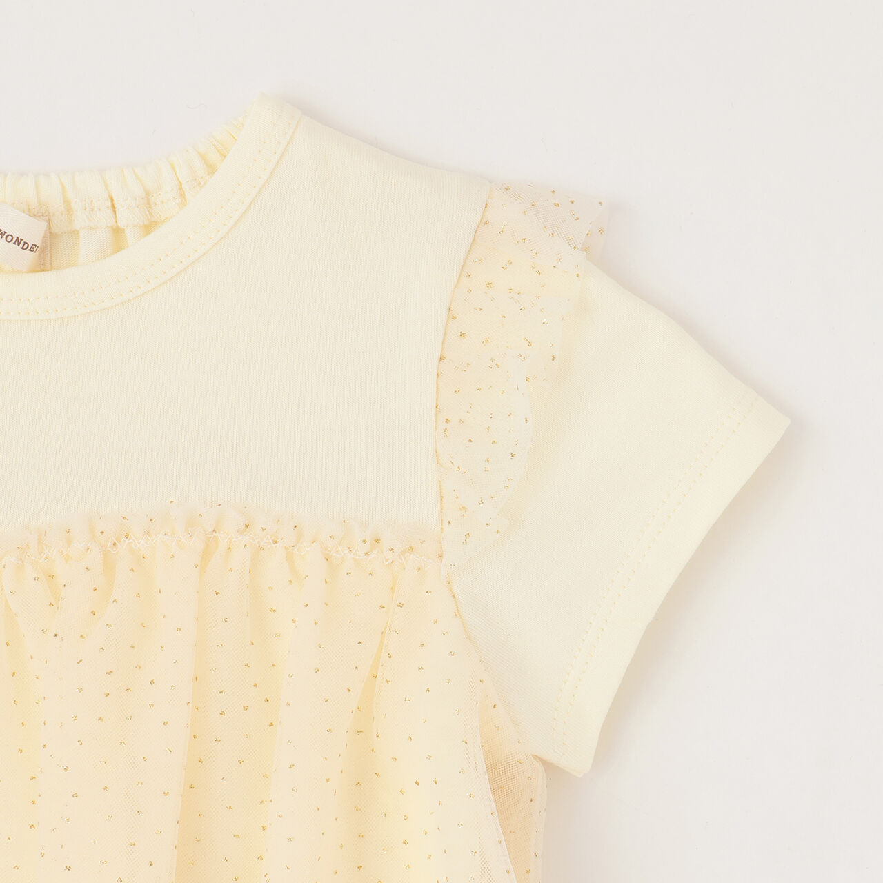 Dot Tulle Tunic,Pink, large image number 3