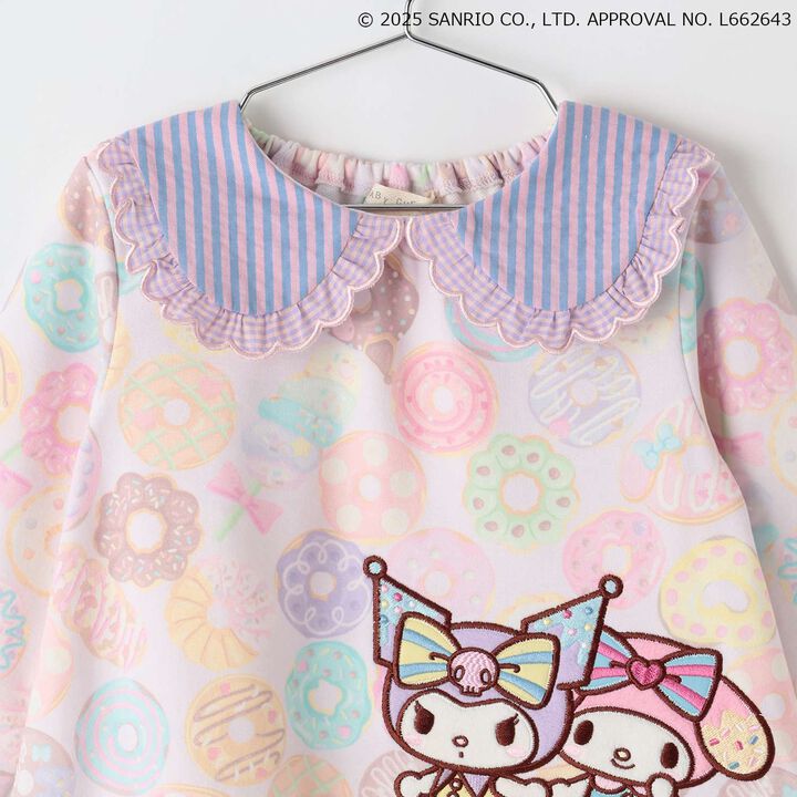 My Melody / Kuromi Donut One-Piece Dress,Pink, medium image number 2
