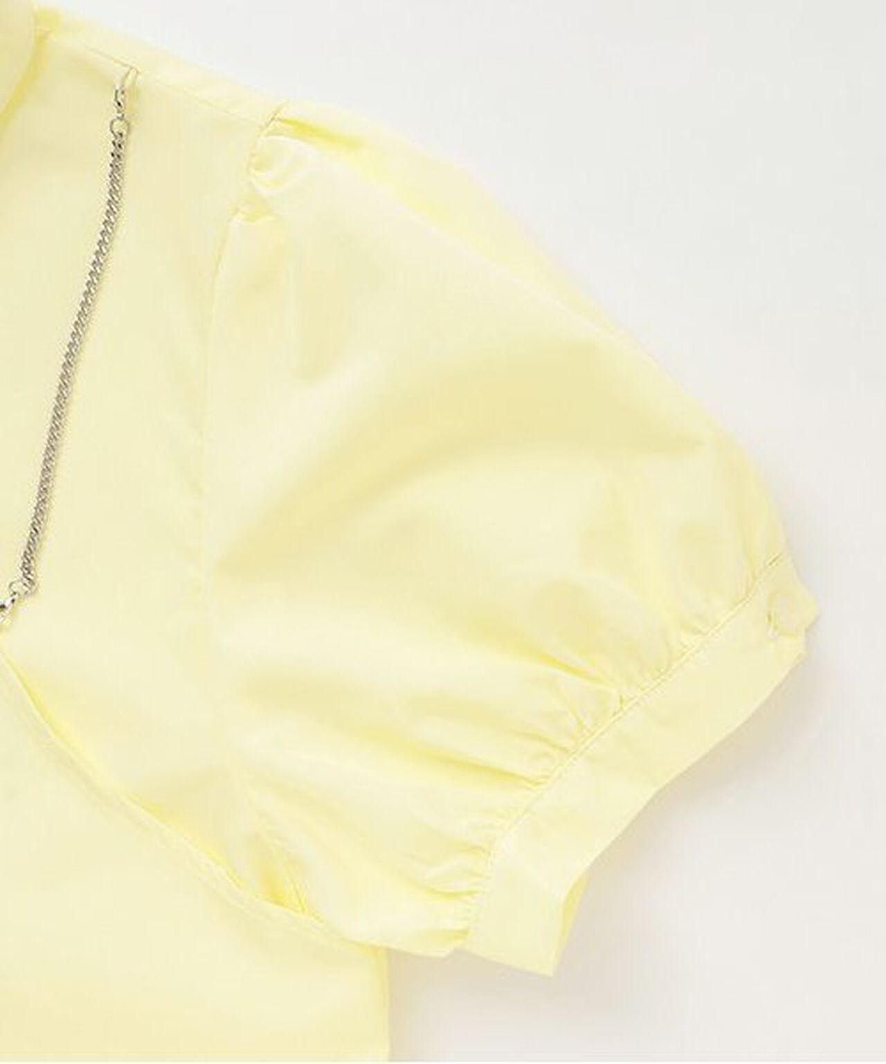 Shirt Dress with Bustier,Light blue, large image number 8