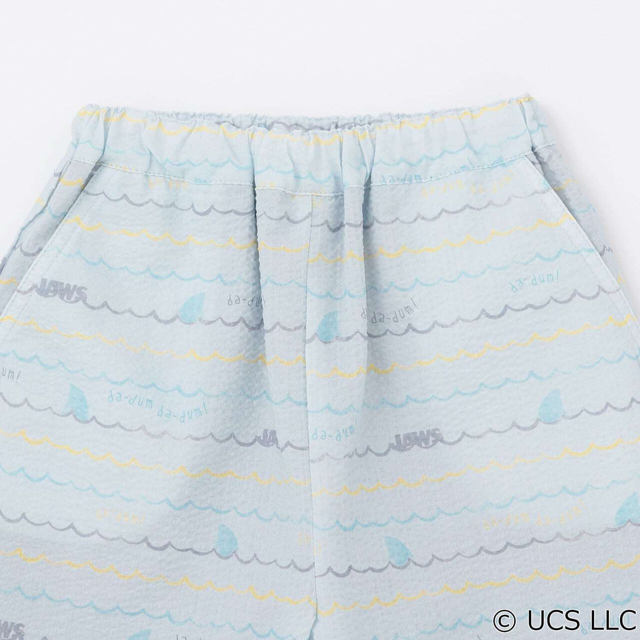 [WEB Exclusive] [JAWS] Seersucker Pattern Half Pants,Green, large image number 4