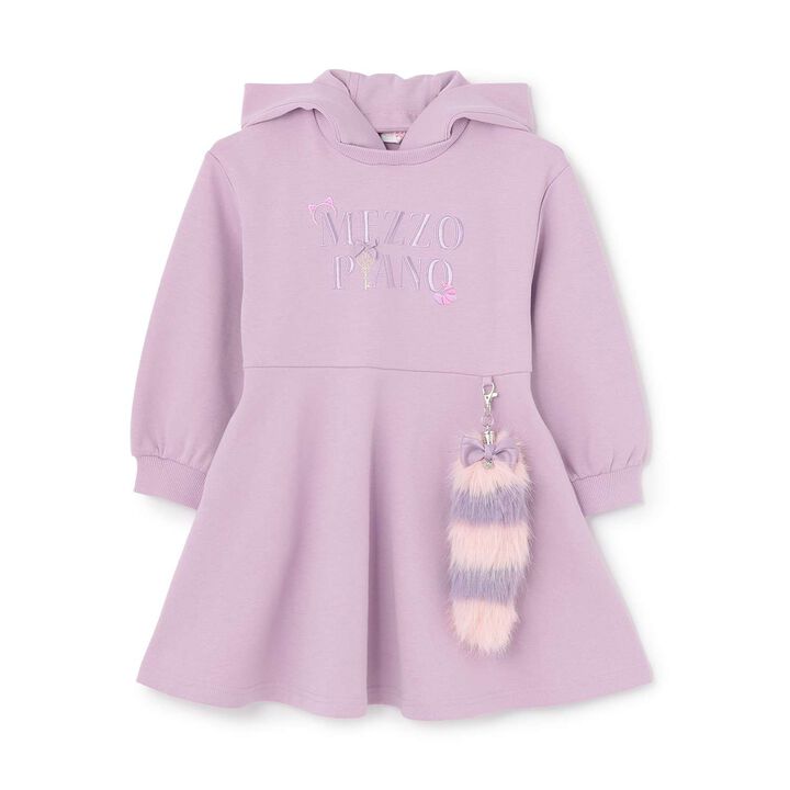 Wonderland Parka One-Piece Dress,Sax blue, medium image number 7