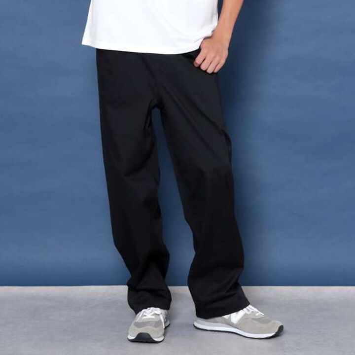 Stretch Twill Baggy Pants,Khaki, medium image number 18