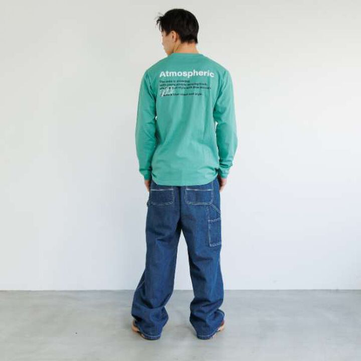 Affordable Back Logo Long-Sleeve T-Shirt,White, medium image number 12