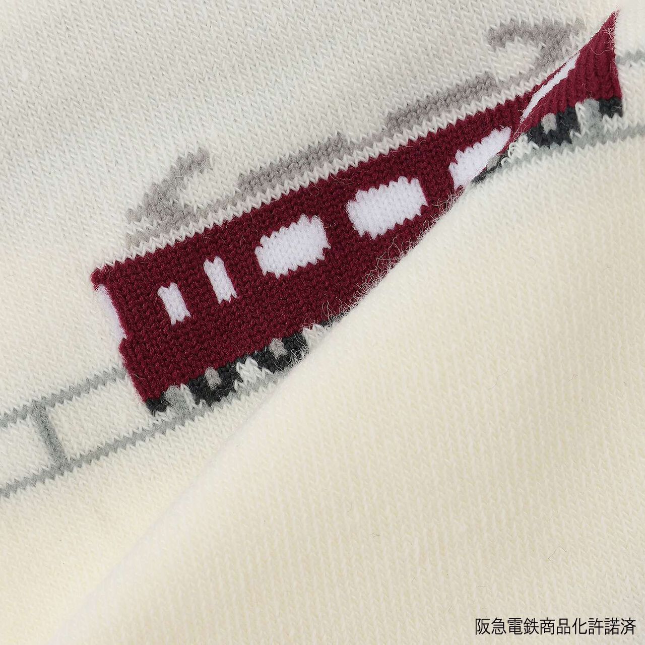 [阪急電車] 短襪兩雙組合,海軍藍, large image number 11