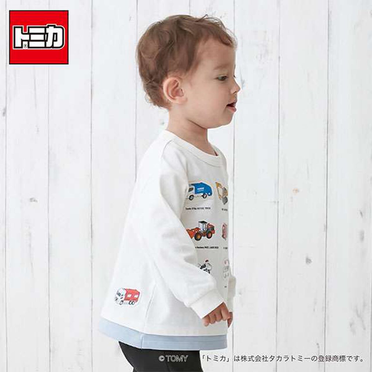 TOMICA Collection Long Sleeve T-Shirt,Navy, large image number 1