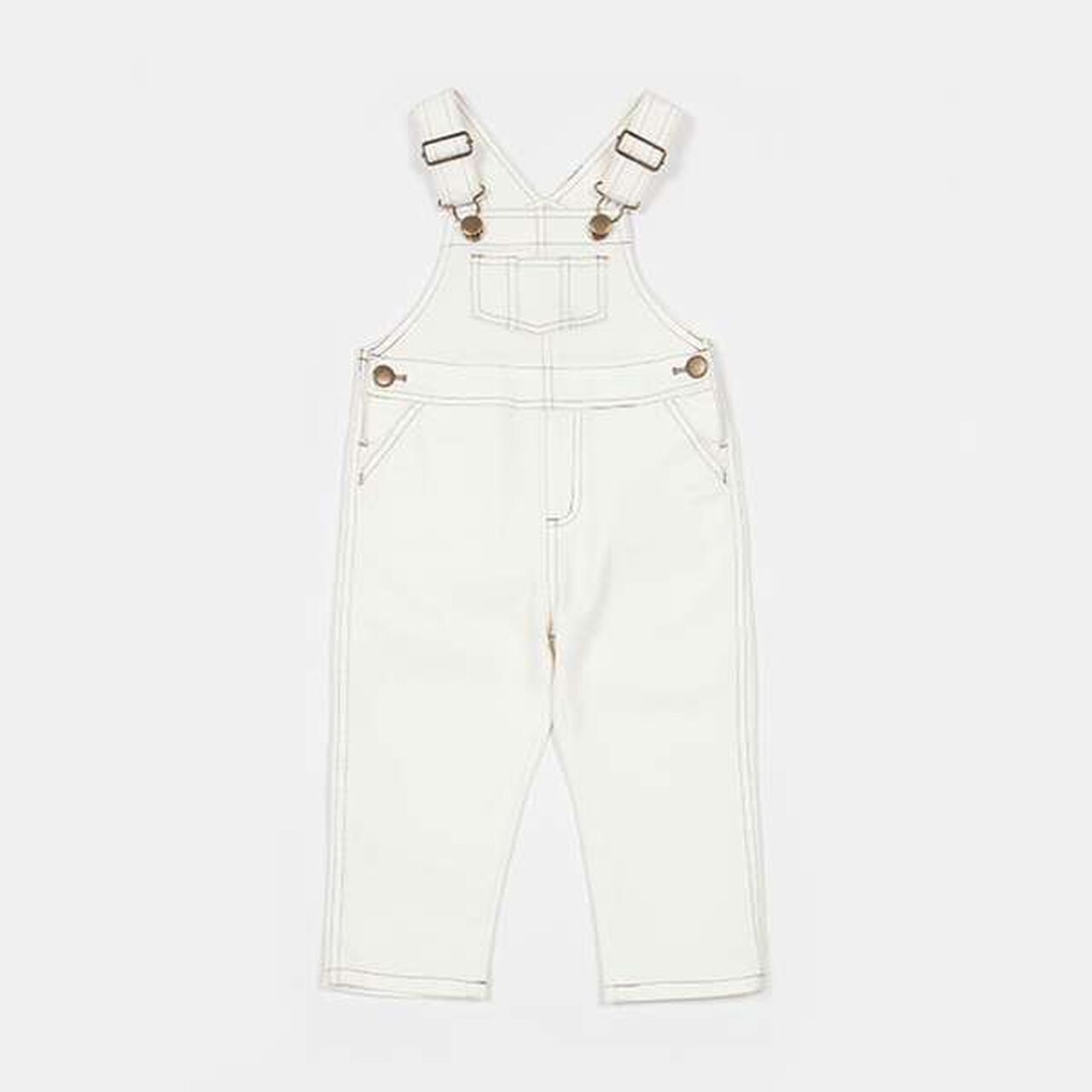 Overalls,Off white, large image number 4