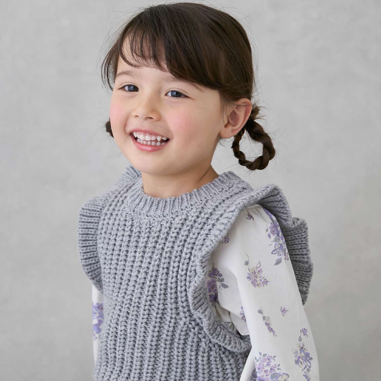 Link One-Piece Dress with Vest,Light pink, large image number 3