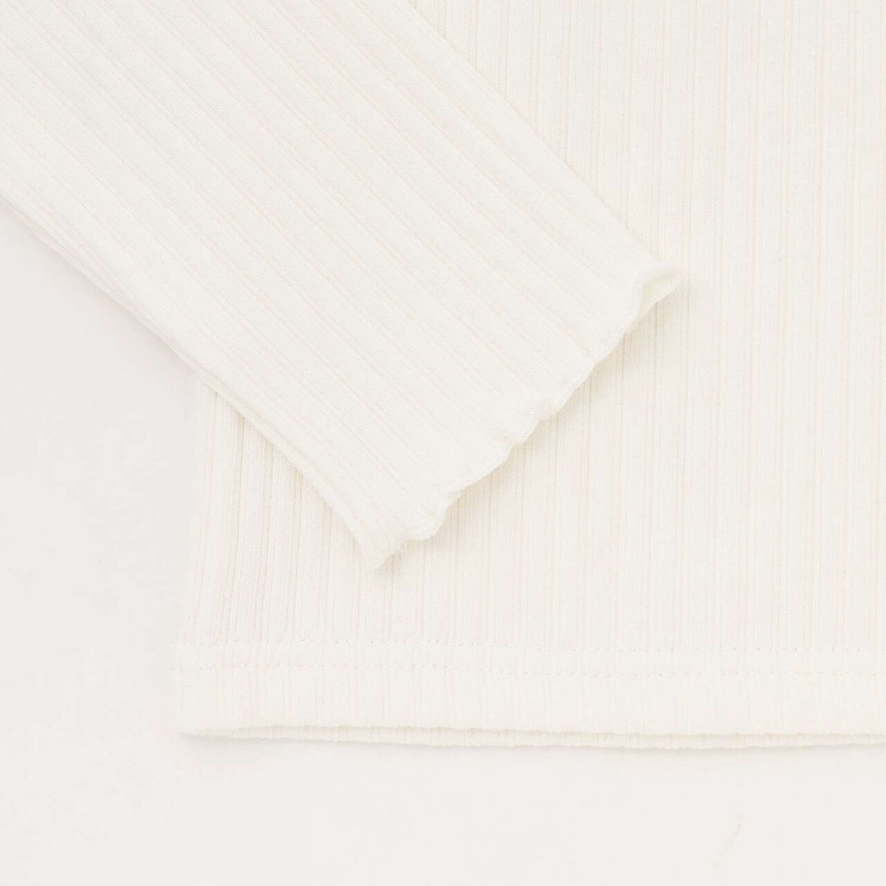 Sailor Cardigan & High Neck T-Shirt Set,Ivory, large image number 9