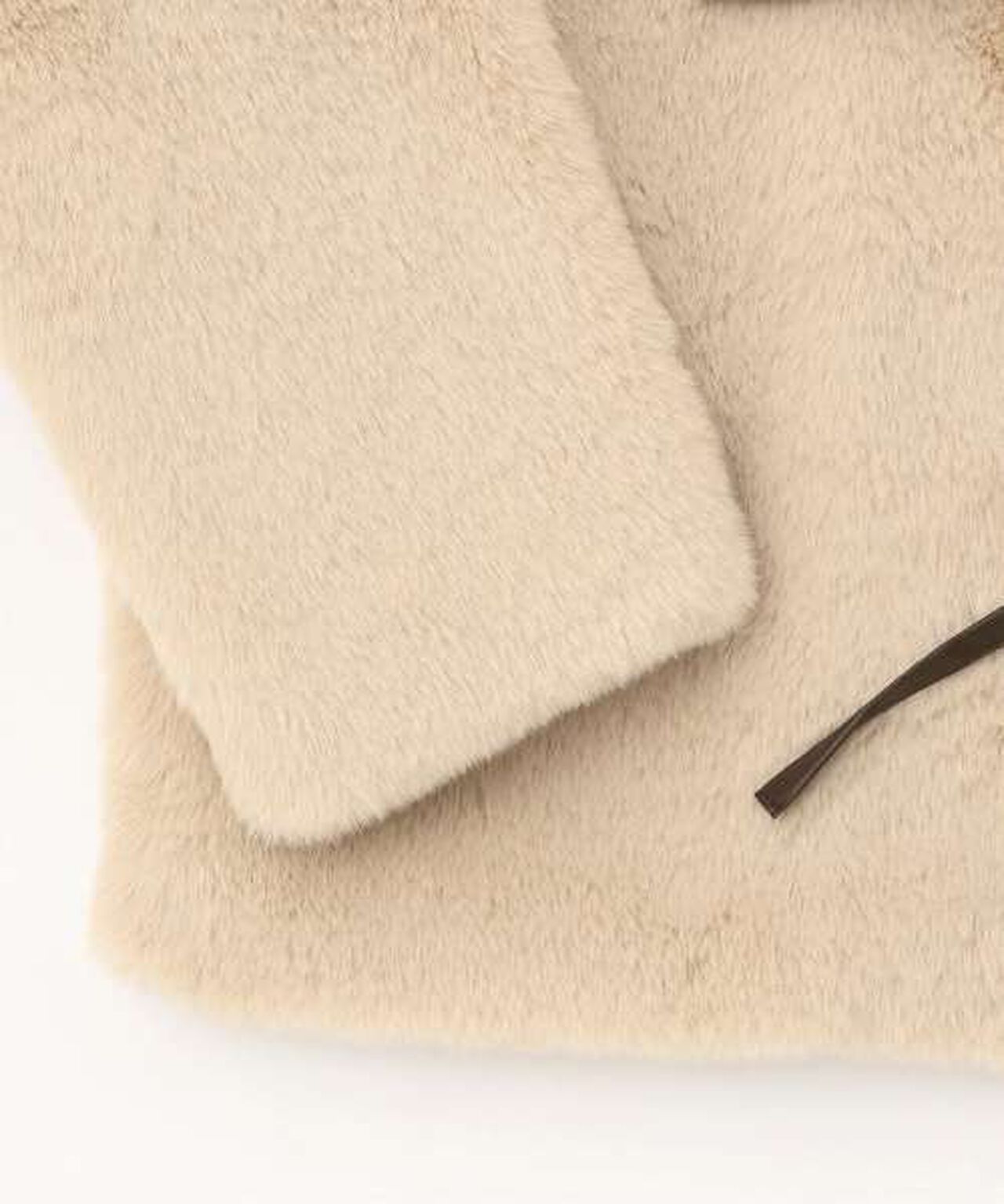 Short Fur Coat [Korean Fashion],Beige, large image number 8