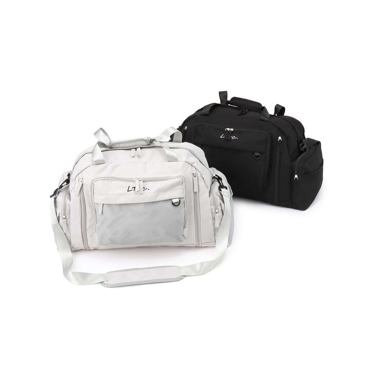 [LTXC] [43-50L Capacity] Water-Repellent Expandable Boston Bag,Black, medium image number 4