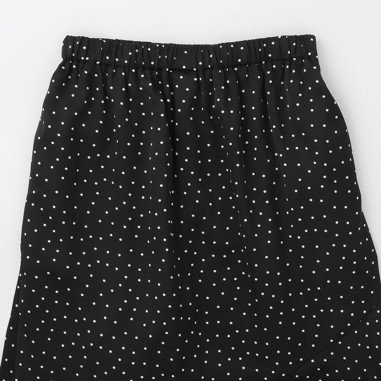 Satin Skirt,Black, large image number 6