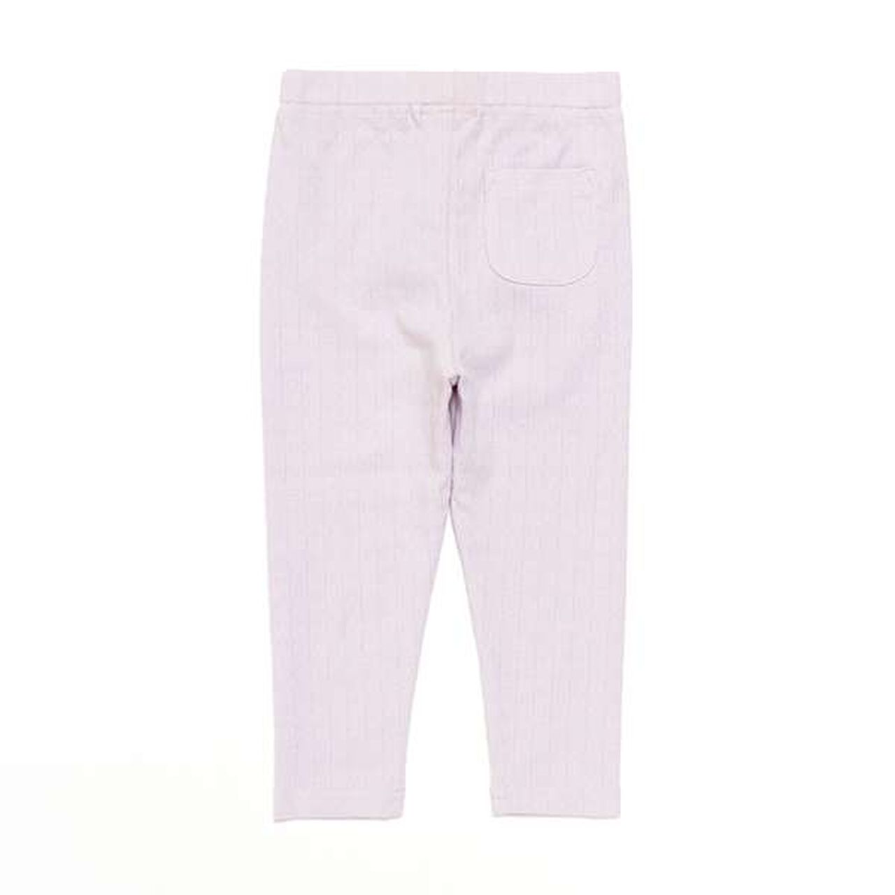 Organic Heart Stitch Leggings,Black, large image number 1