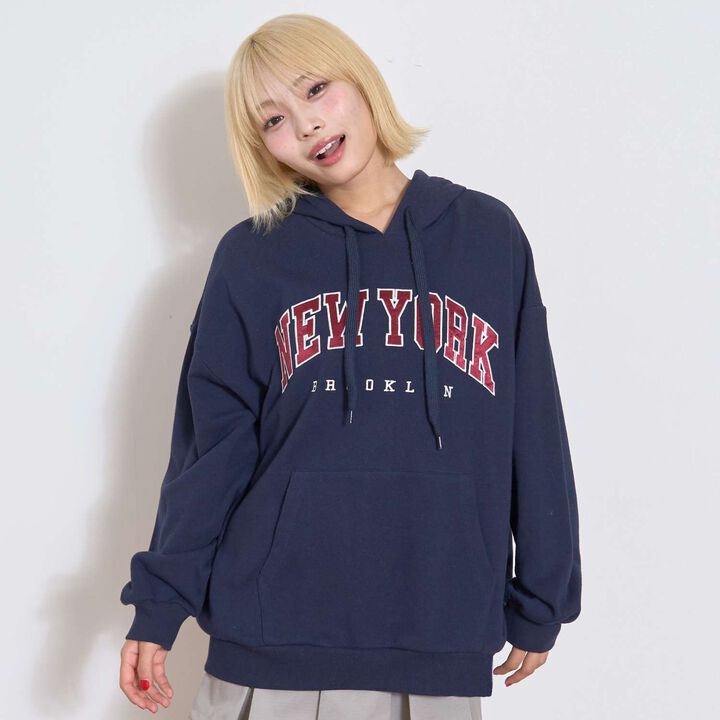 [Seconds Cute Top] [LTXC] College Loose Parka,Green, medium image number 4