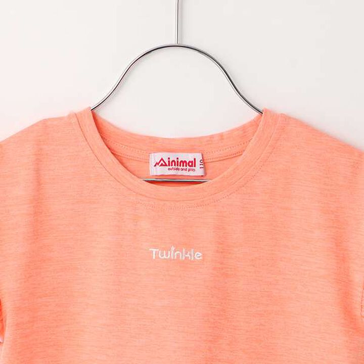 [Cool Touch] Sleeve Frill T-Shirt,Purple, medium image number 2