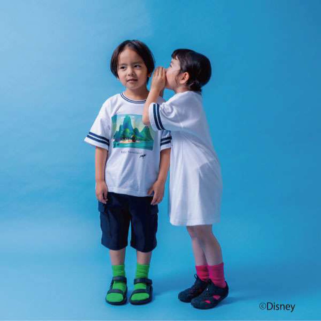 [Disney] Peter Pan Line Short Sleeve T-Shirt,Off white, large image number 17