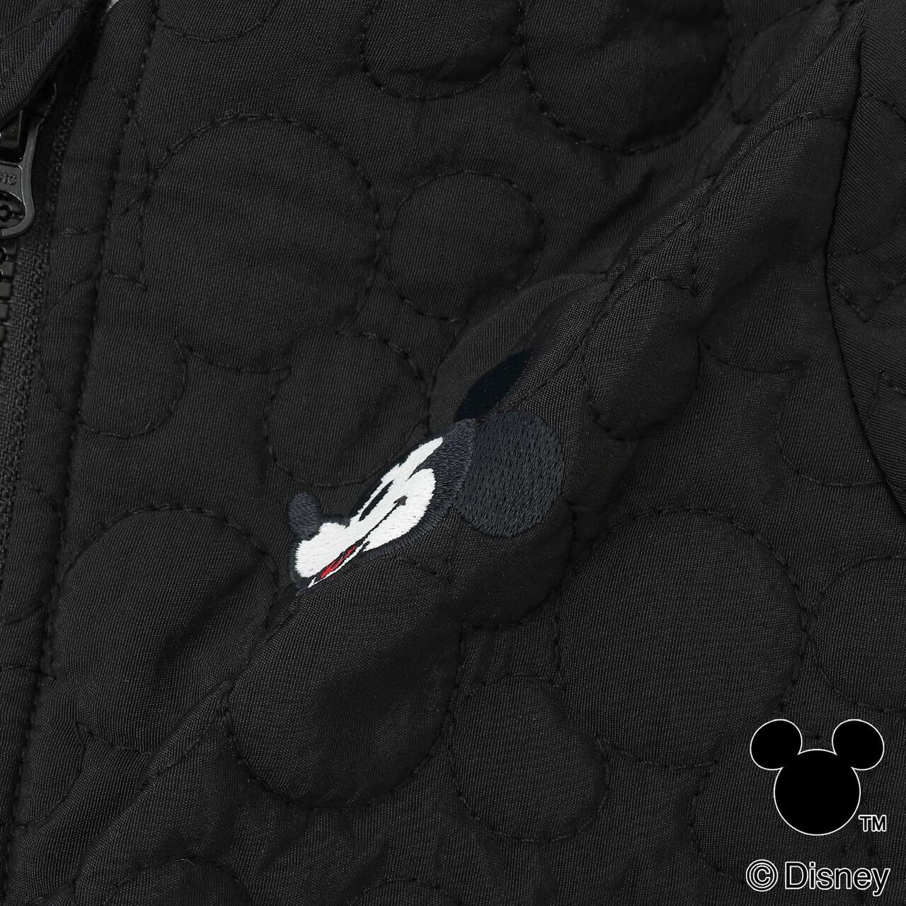 [Disney] Quilted Jumpsuit,Black, large image number 10