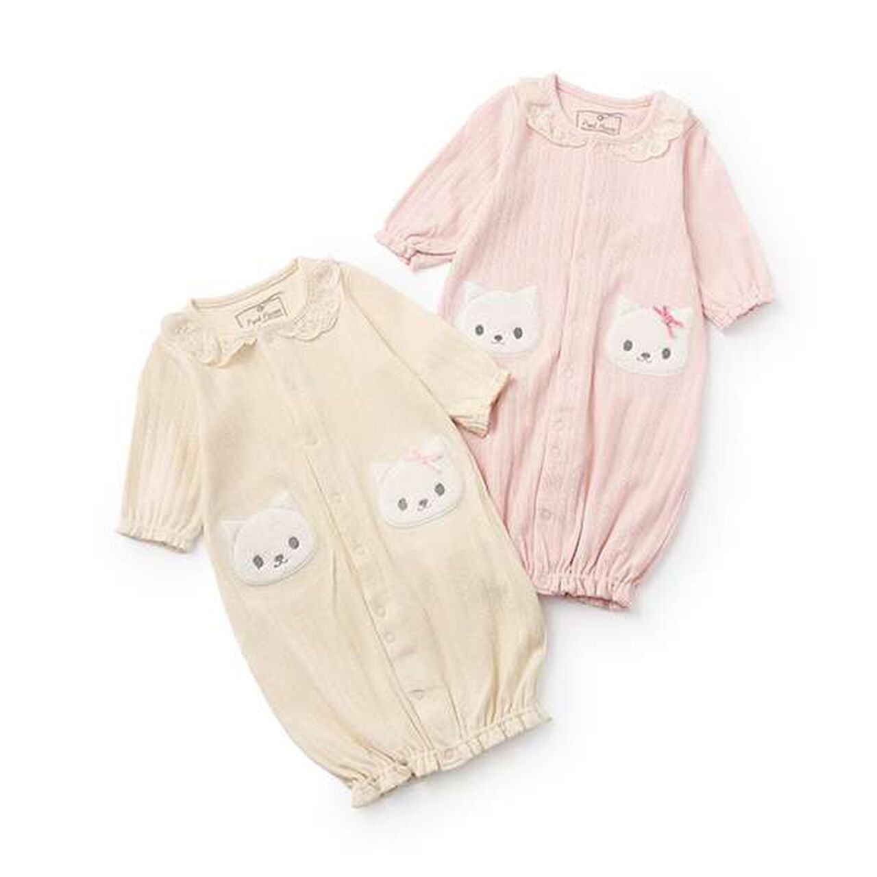 Cat Appliqué 2-Way All-in-One,Ivory, large image number 9