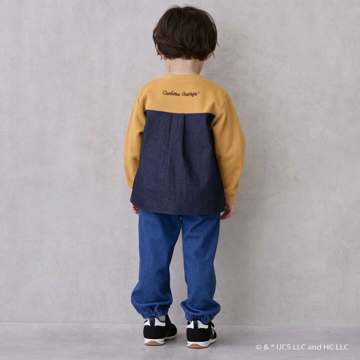 Curious George Cut Long Pants,Green, medium image number 10