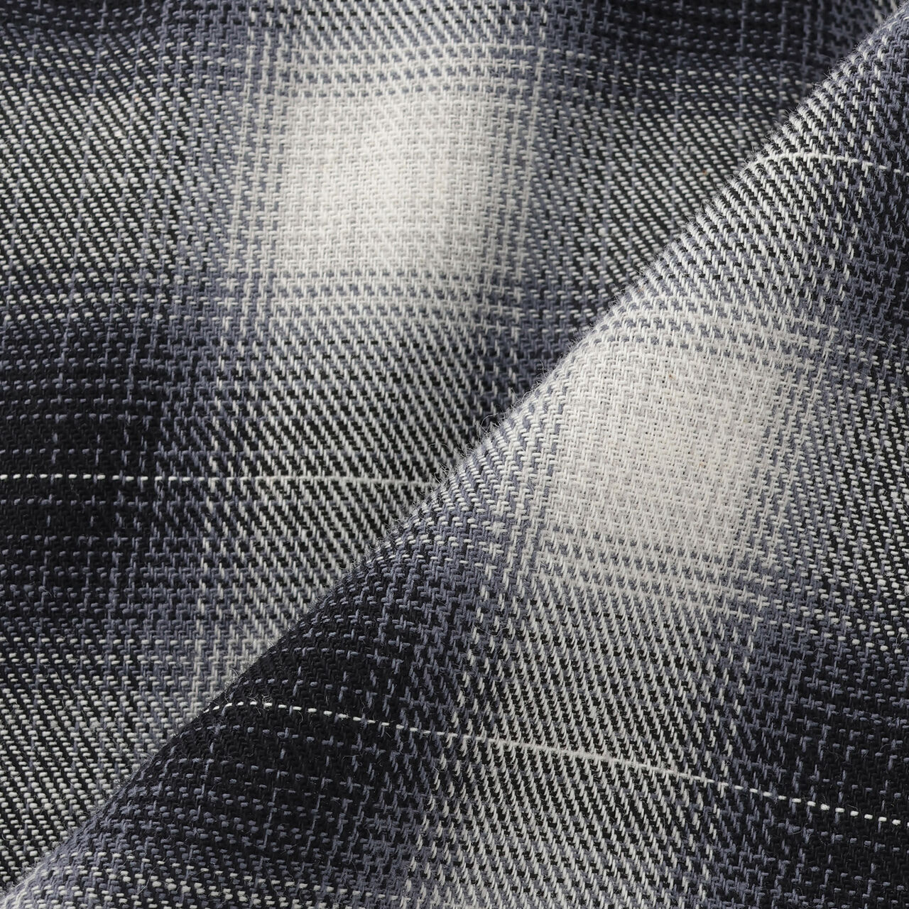 Checkered Asymmetrical Skirt,Black, large image number 12