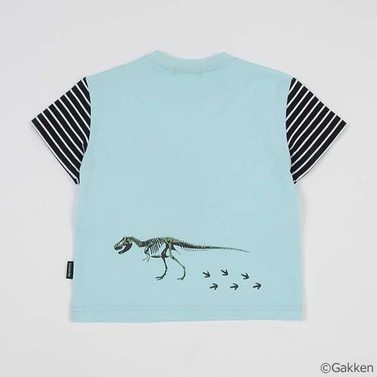 [Gakken] Dinosaur Mechanism Short Sleeve T-Shirt,Sax blue, large image number 1
