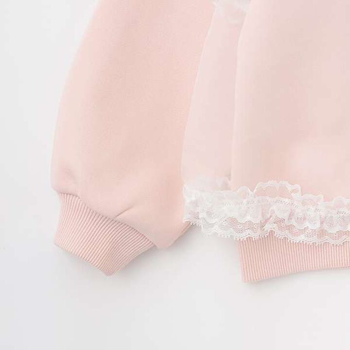 [Lycee Mine Ballet Series] Camisole Ducky Sweatshirt,Moderate pink, medium image number 9