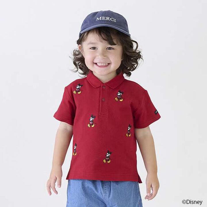 [Disney] Mickey Polo Shirt,Navy, medium image number 21