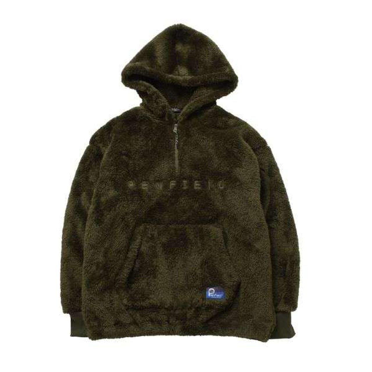 [Penfield] Boa Half-Zip Embroidered Parka,Brown, large image number 11