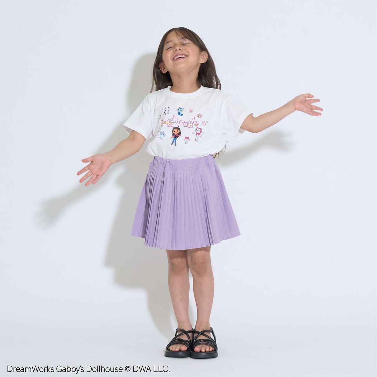 [Gabby's Dollhouse Soft Cotton] Cotton Printed T-Shirt,Off white, large image number 6