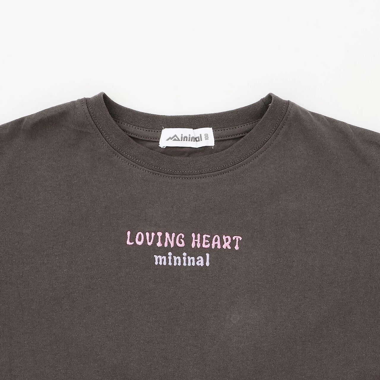[100% Cotton] Affordable Back Heart Short-Sleeve T-Shirt One-Piece Dress,Cherry Pink, large image number 13