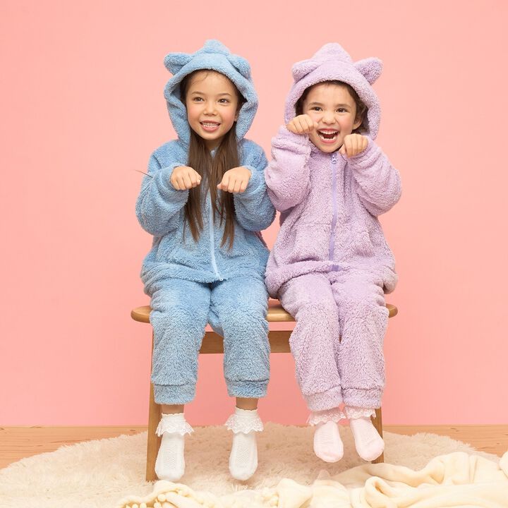 Bunny & Cat Hoodie & Pants Set,Lavender, medium image number 32