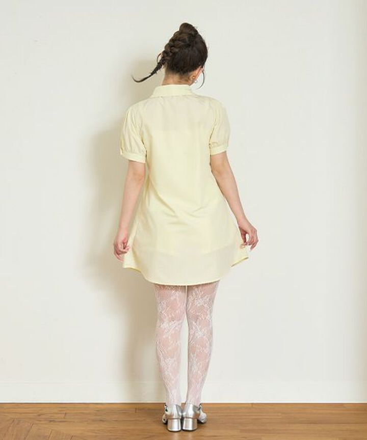 Shirt Dress with Bustier,Light blue, medium image number 1