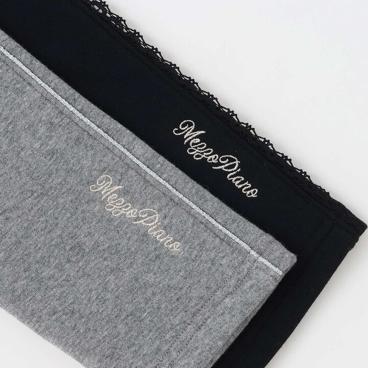 Warm Lace Side Leggings,Black, medium image number 4