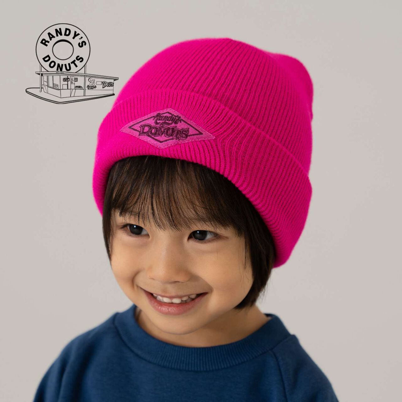 [Randy's] Logo Watch,Magenta, large image number 0