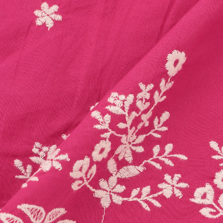[Parent-Child Matching] Indian Cotton Embroidered Tunic,Pearl white, medium image number 5