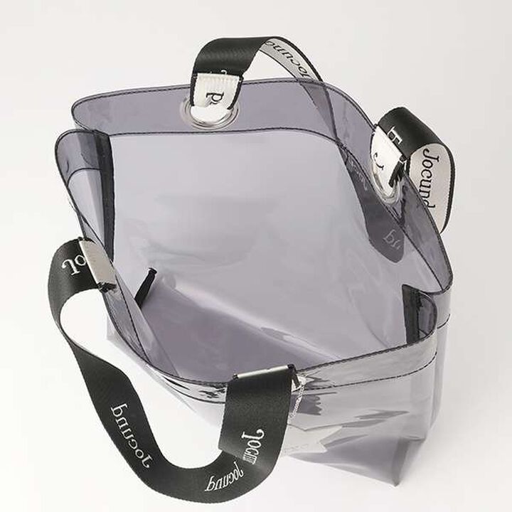 Vinyl Tote Bag,Black, medium image number 4