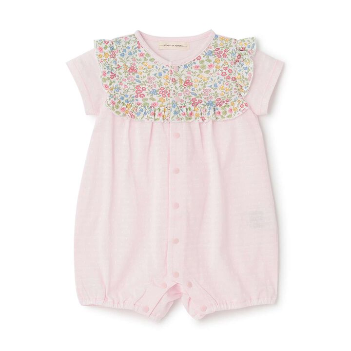 Liberty Lilibet Short-Sleeve Romper [Made in Japan],, medium