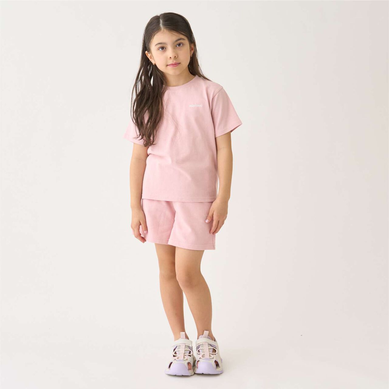 [DailyME] C100/Anti-Stain/Short Sleeve T-Shirt,Pink, large image number 7