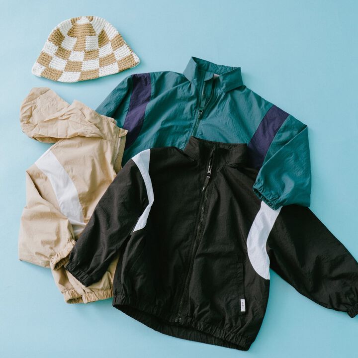 Black Crochet Knit Bucket Hat,Multi color, medium image number 9