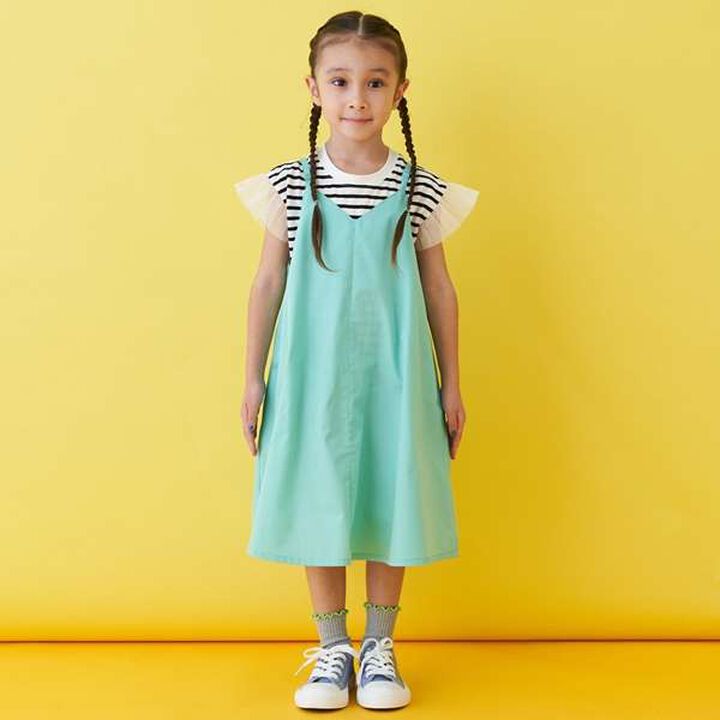 Shoulder Tulle Sleeveless Top,Lilac, medium image number 4