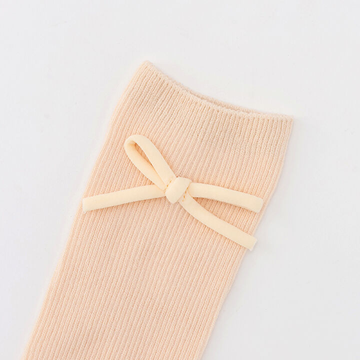 Ribbon Knee-High Socks,Gray, medium image number 3