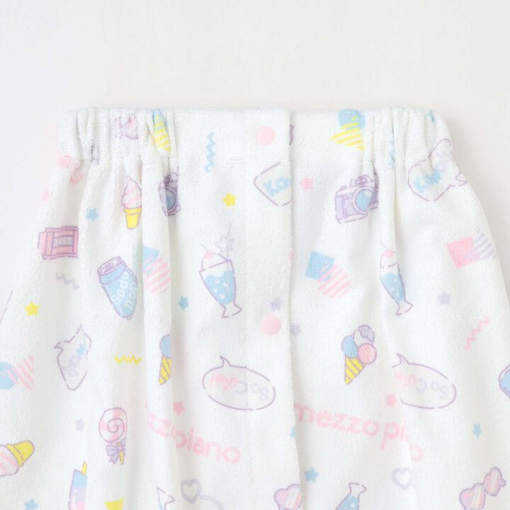 Kids' Wrap Towel for Changing,Lavender, medium image number 2