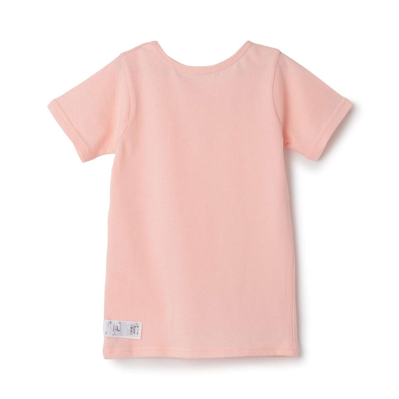 [Smooth Mesh] Short-Sleeve Inner Wear,Blue gray, large image number 1